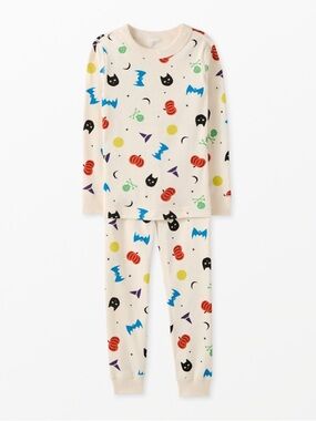 Hanna Andersson Halloween Long Johns in Tossed Tricks and Treats Size 3T